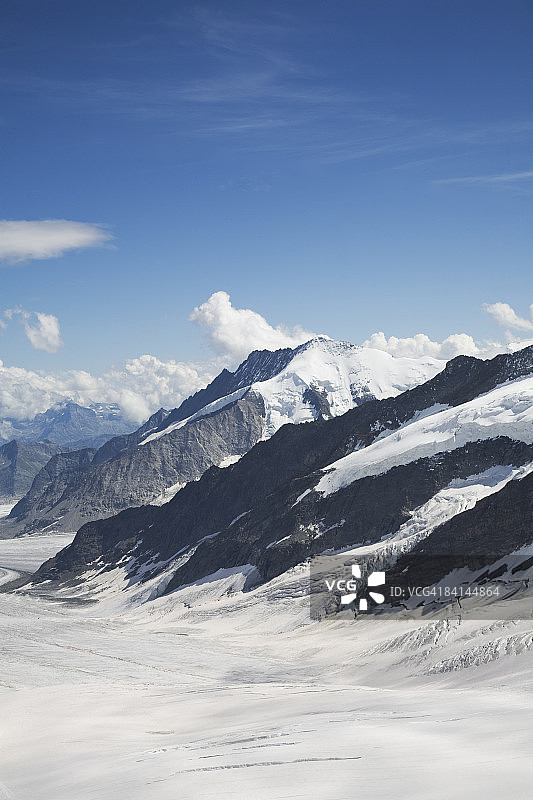 瑞士伯尔尼高地少女峰地区图片素材