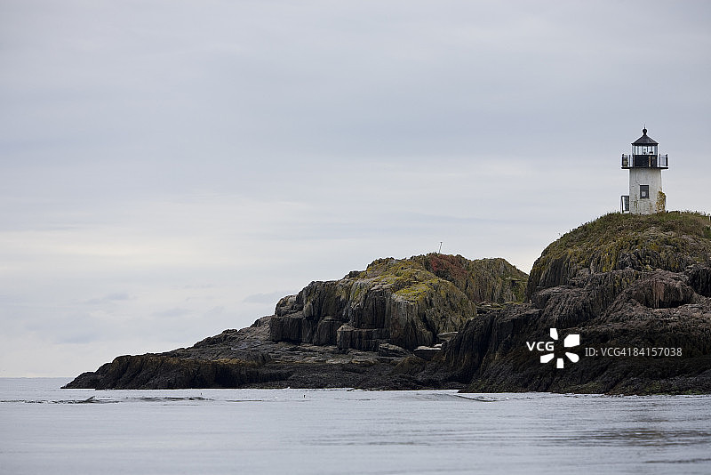 庞德岛灯塔图片素材