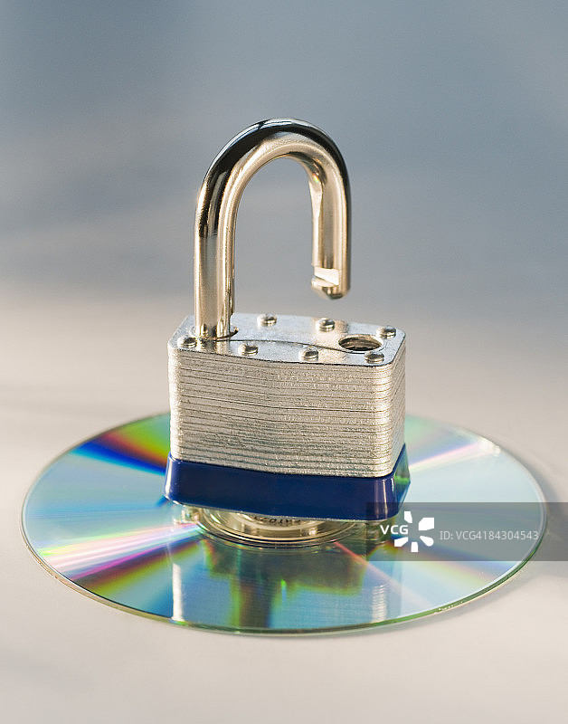 锁和光盘图片素材