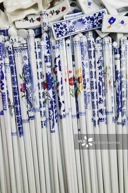 中国香港中环荷里活道古董图片素材