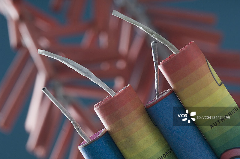 爆竹特写图片素材