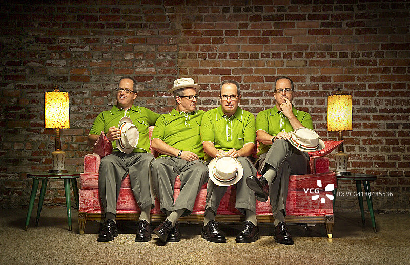 四胞胎图片素材