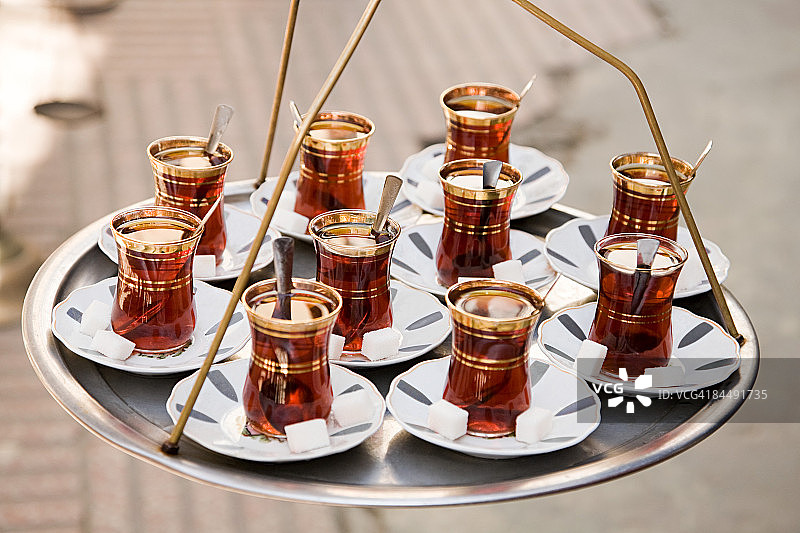 苹果茶杯图片素材