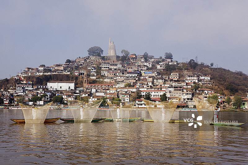 捕蝶人图片素材