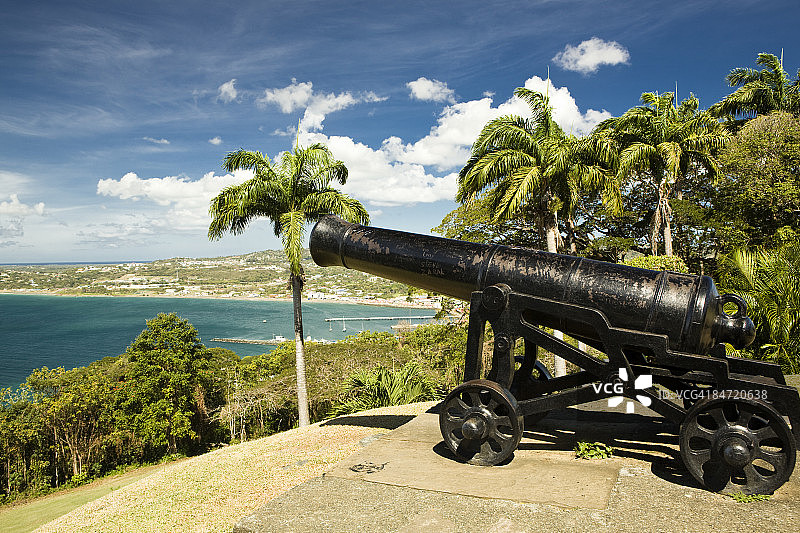 多巴哥乔治国王堡图片素材