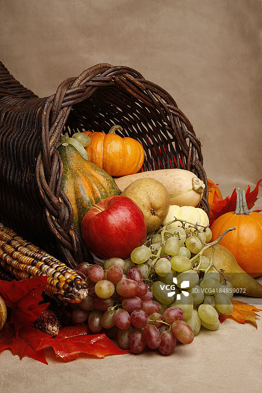 丰饶之角秋季盛产图片素材