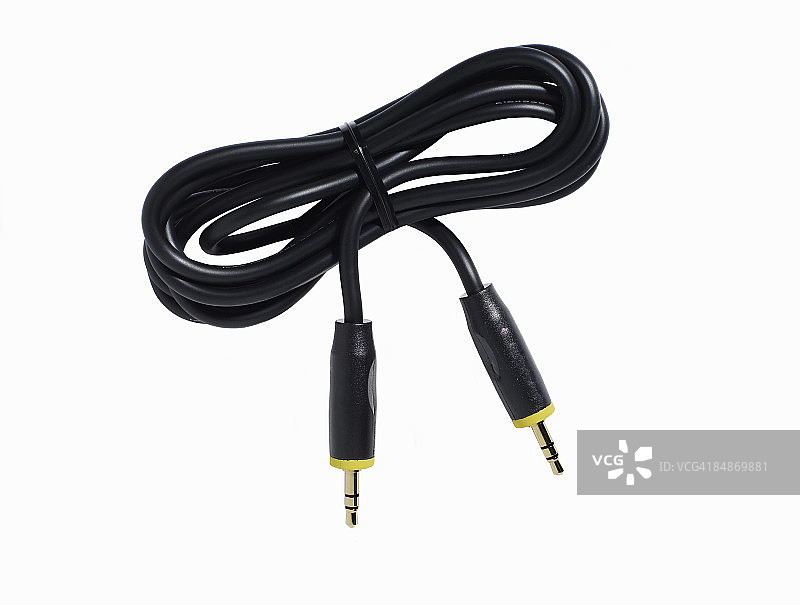 3.5毫米连接器电缆（MP3到汽车或音响）图片素材