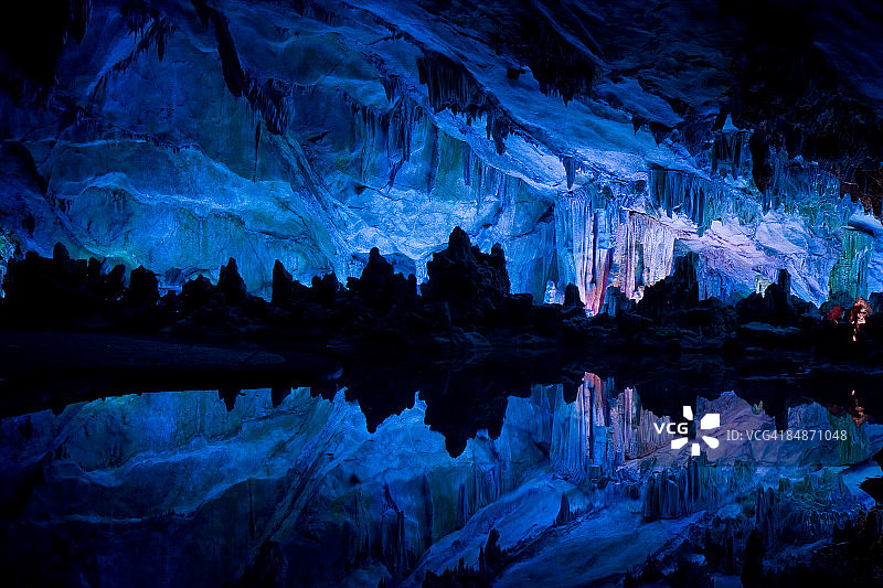 桂林芦笛岩图片素材