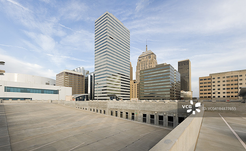 俄克拉荷马城全景图片素材