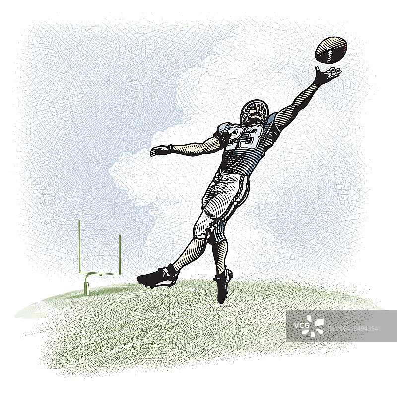 跳跃接球图片素材