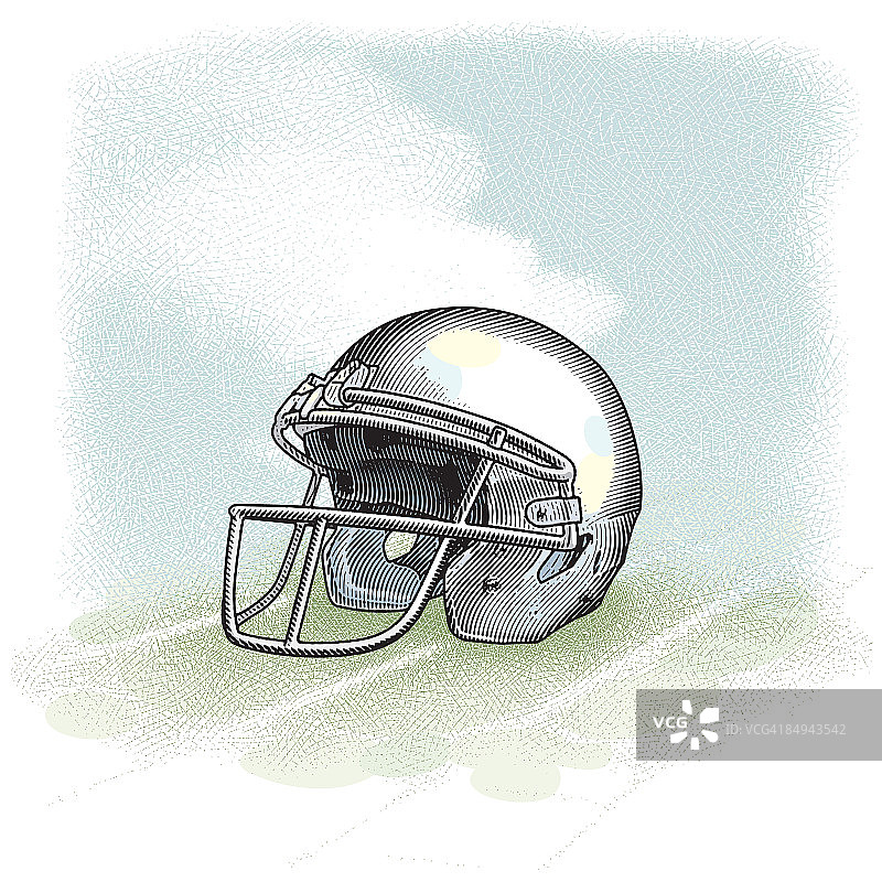 橄榄球头盔图片素材