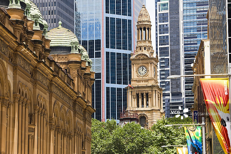 澳大利亚悉尼的维多利亚女王大厦图片素材