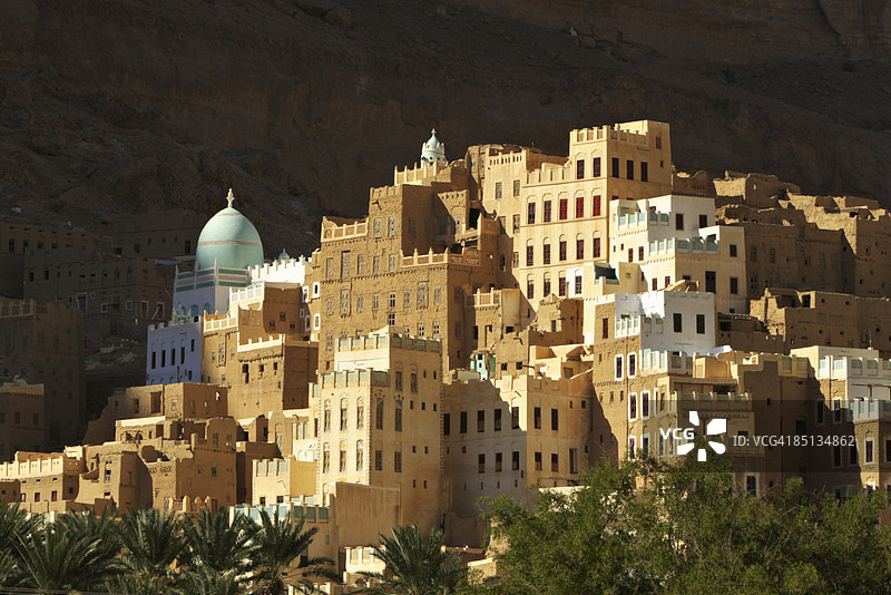 哈德拉毛村庄图片素材