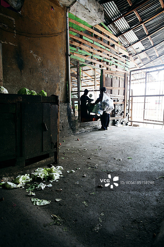 加勒比市场景象图片素材