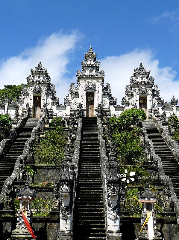 伦普扬寺，伦普扬山，巴厘岛图片素材