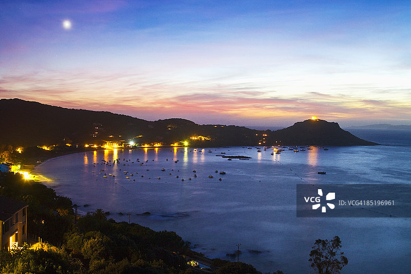 坎波莫罗海湾和海角图片素材