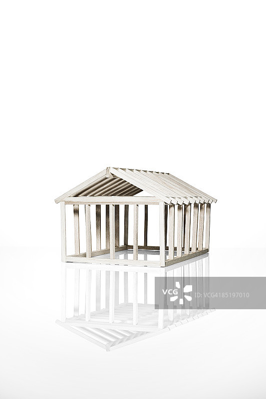 模型轻木屋图片素材