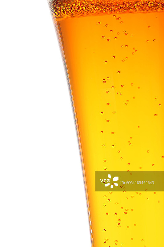 啤酒气泡图片素材