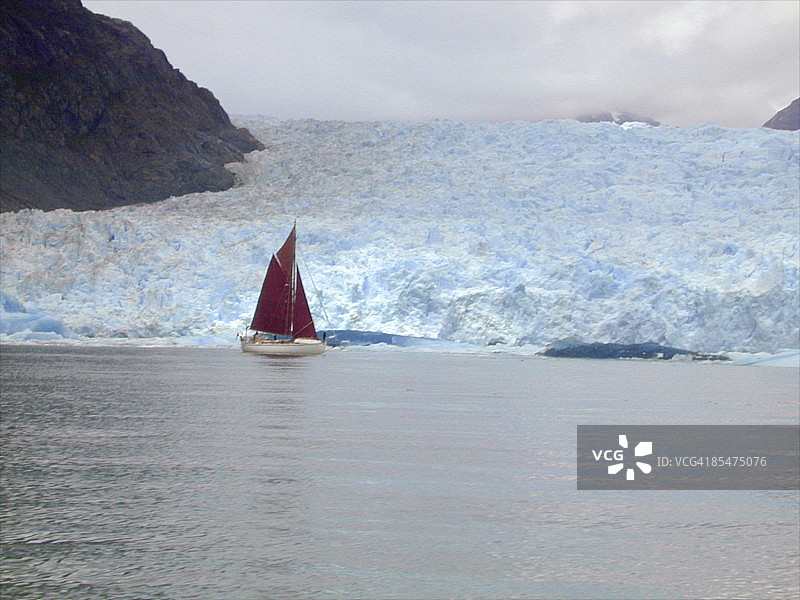 海上的帆船图片素材