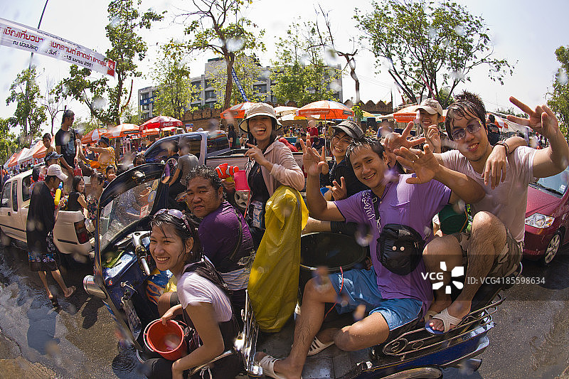 宋干节泼水节图片素材