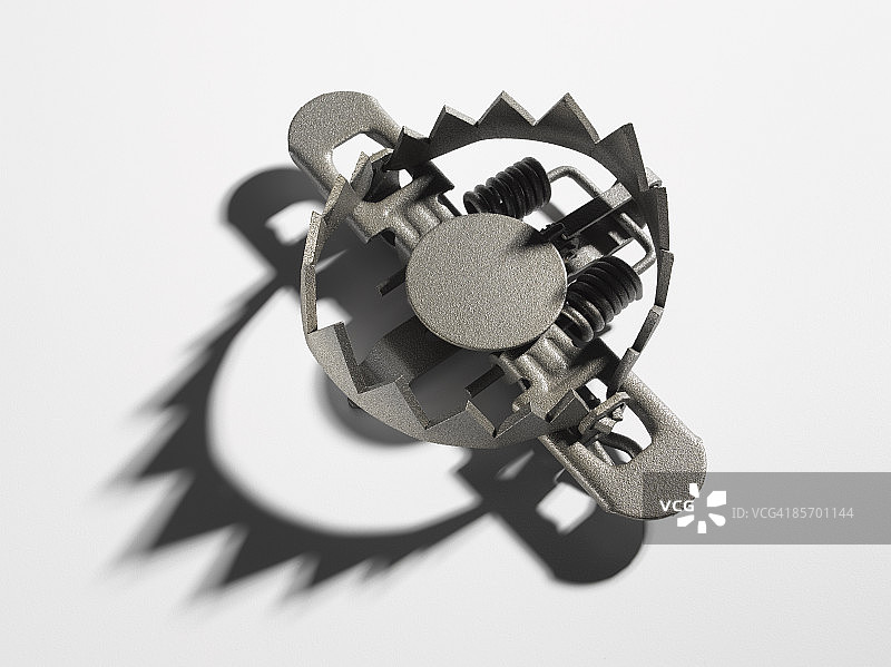 捕熊陷阱图片素材