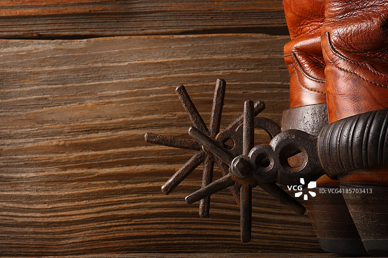 牛仔靴图片素材