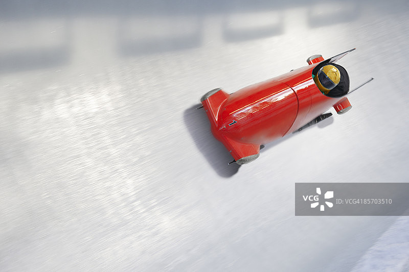 雪橇轨道图片素材