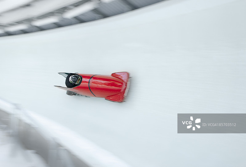 雪橇轨道图片素材