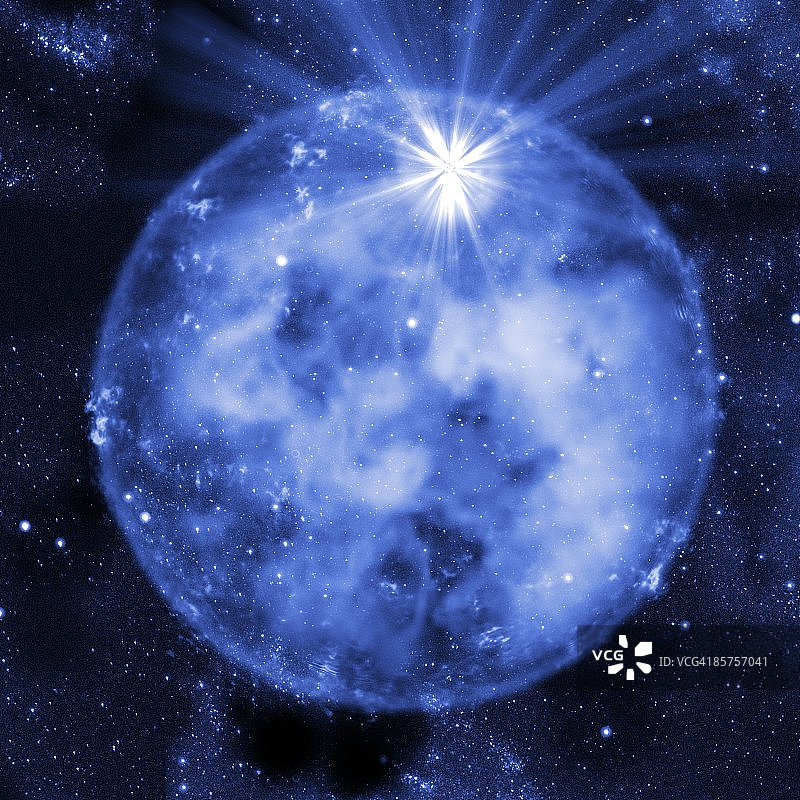 超新星爆发图片素材