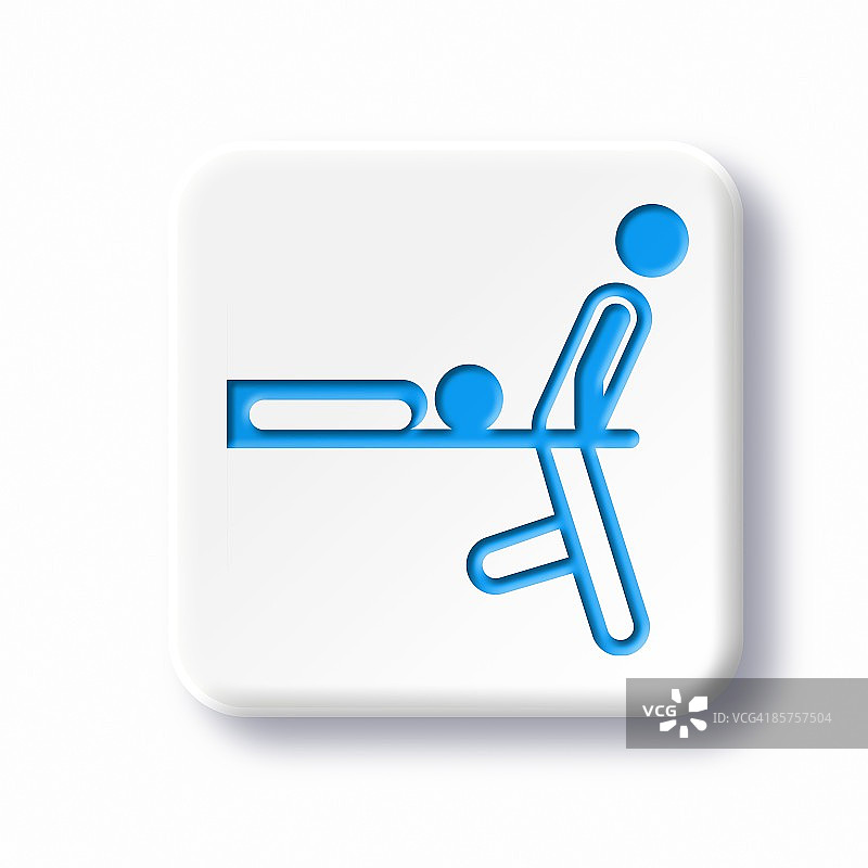 白色背景上的紧急援助符号图片素材