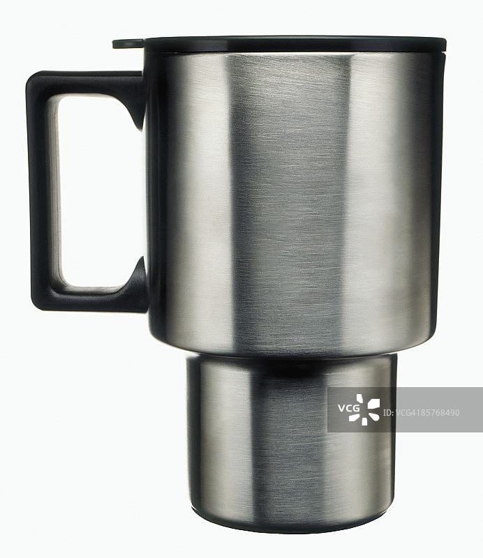 不锈钢保温旅行咖啡杯图片素材