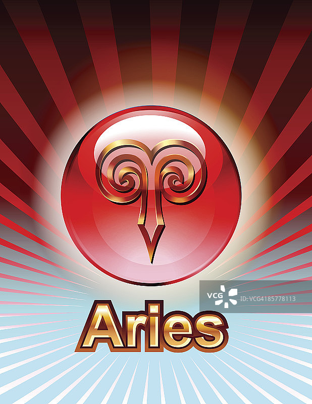 白羊座图片素材