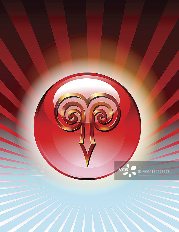 白羊座图片素材