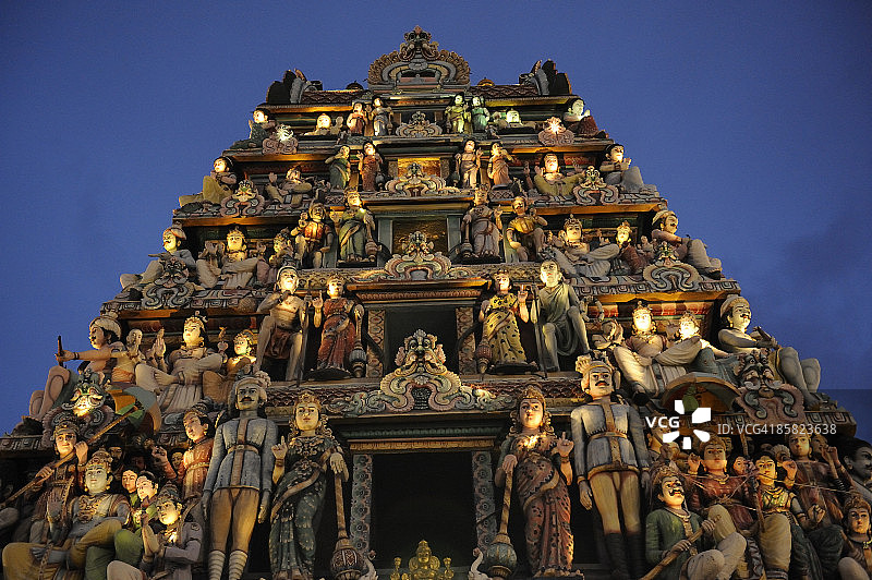 印度教寺庙主入口图片素材