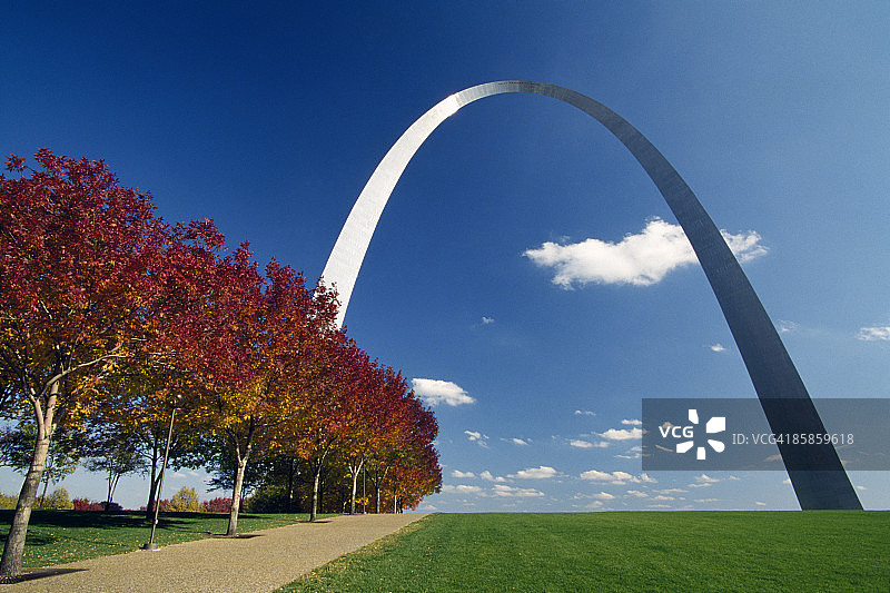 密苏里州圣路易斯拱门图片素材