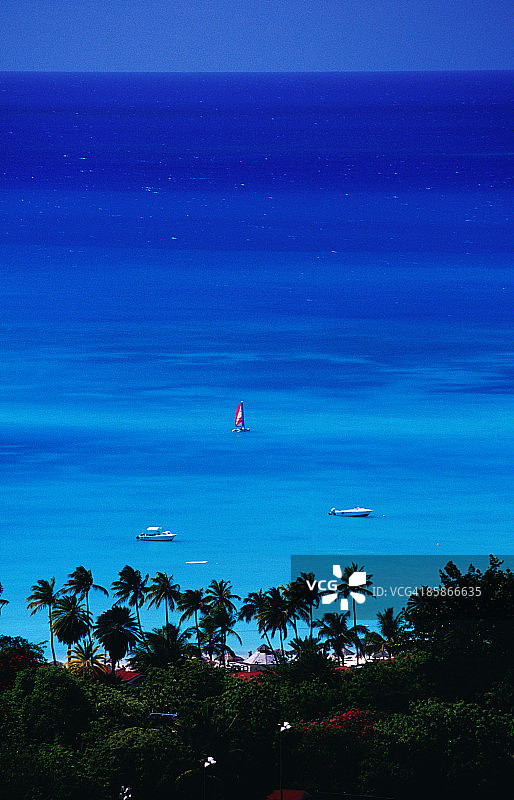 迪克森湾的船只和双体船图片素材