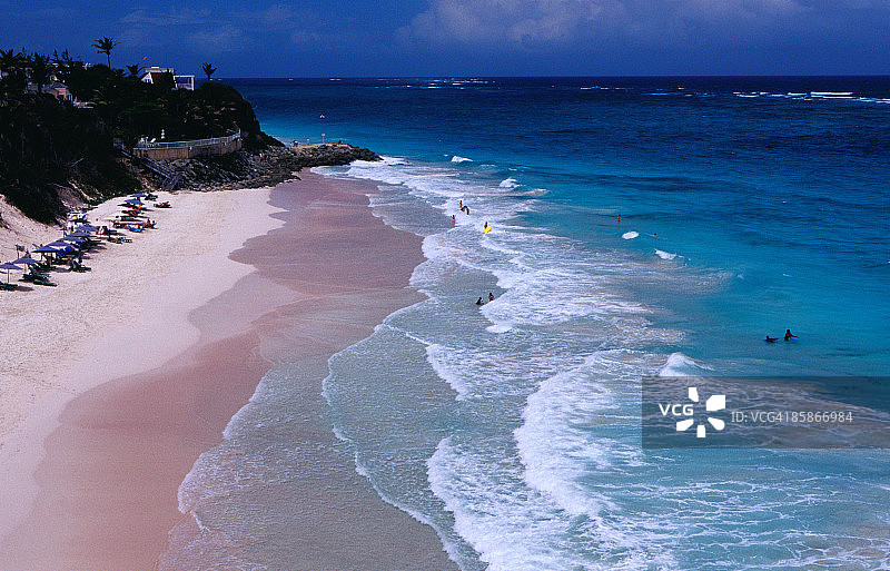 起重机海滩图片素材