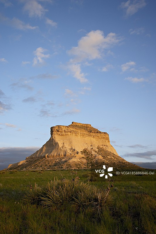 波尼孤丘，波尼国家草原，科罗拉多州，美国，北美洲图片素材