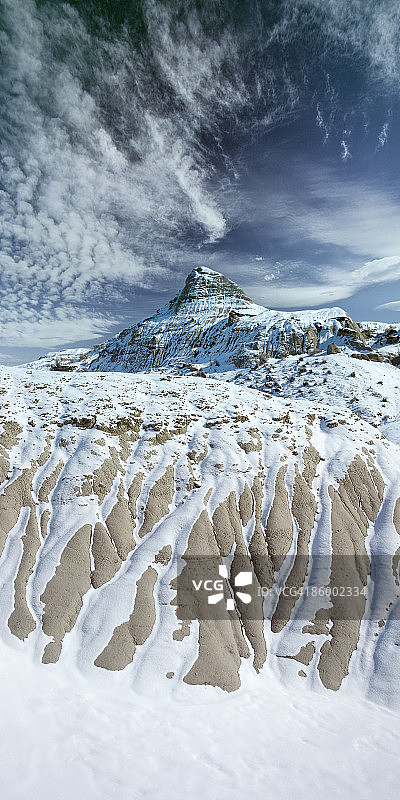 冬季荒地图片素材