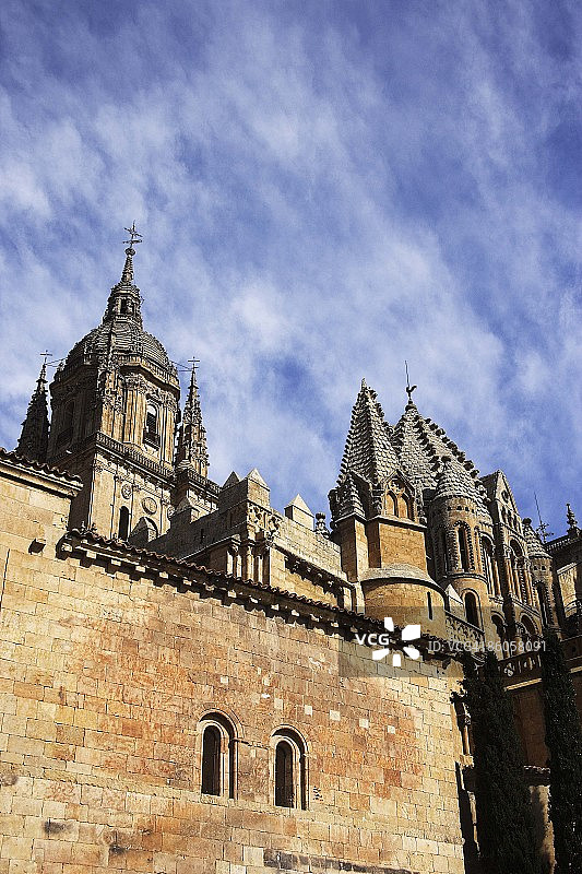 西班牙萨拉曼卡大教堂图片素材