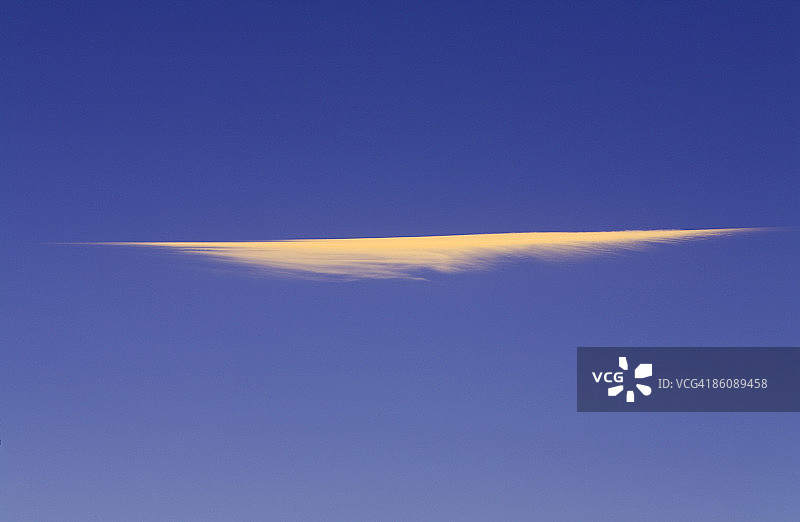 荚状云，阿根廷巴塔哥尼亚图片素材