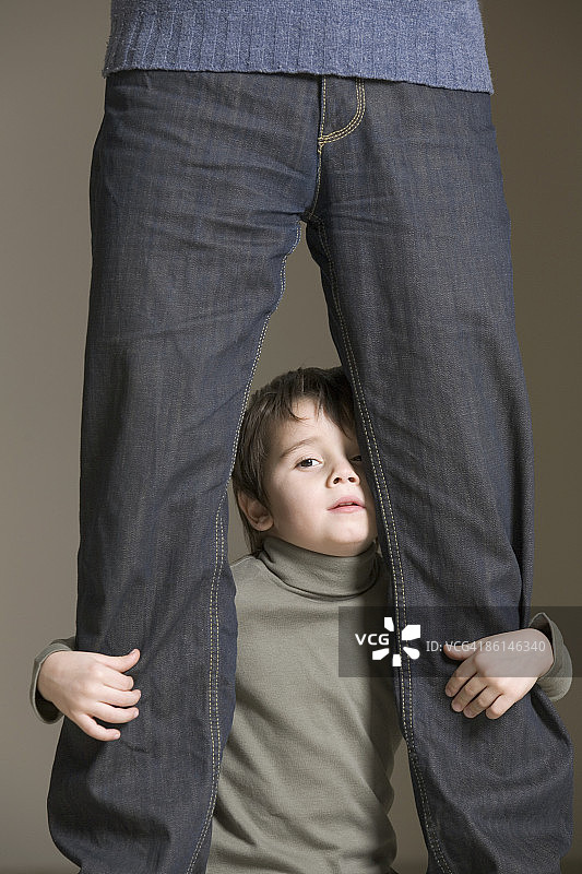 儿子和父亲的肖像图片素材