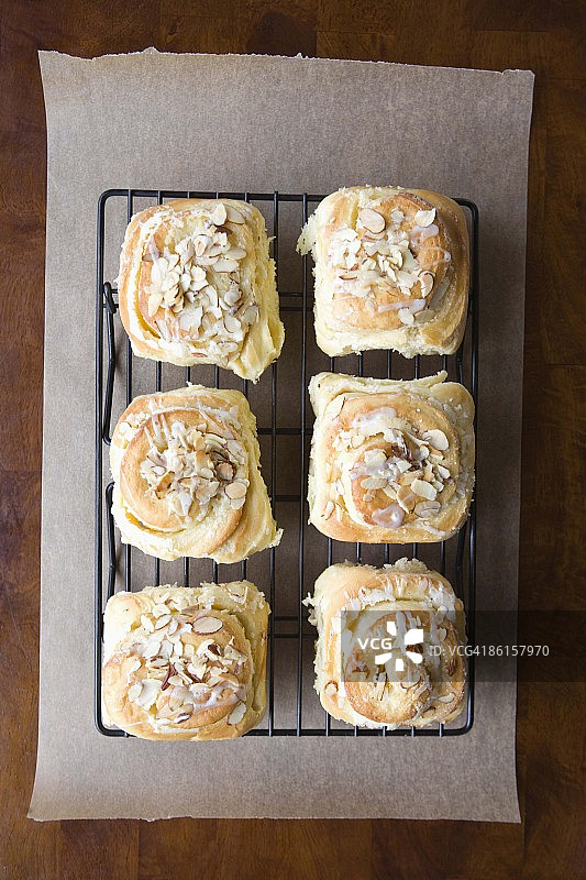 甜面包卷图片素材