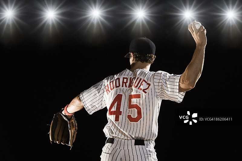 投手投棒球图片素材