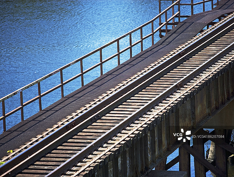 铁路桥图片素材