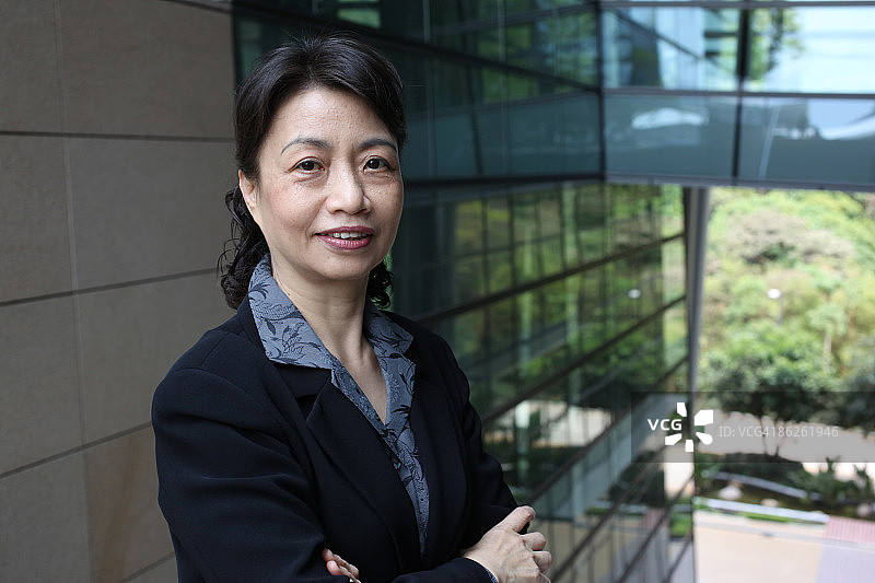 自信的女商人图片素材