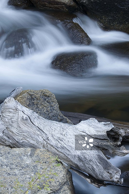 流动的小溪图片素材