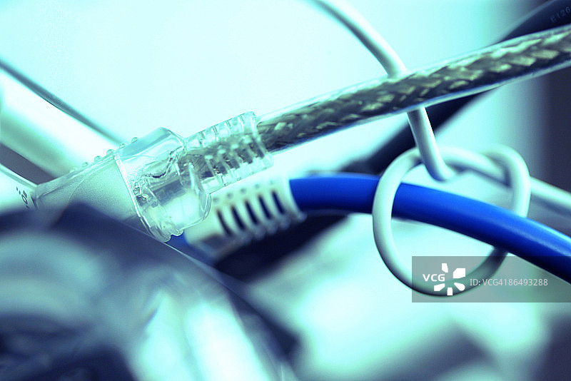 电脑电缆图片素材