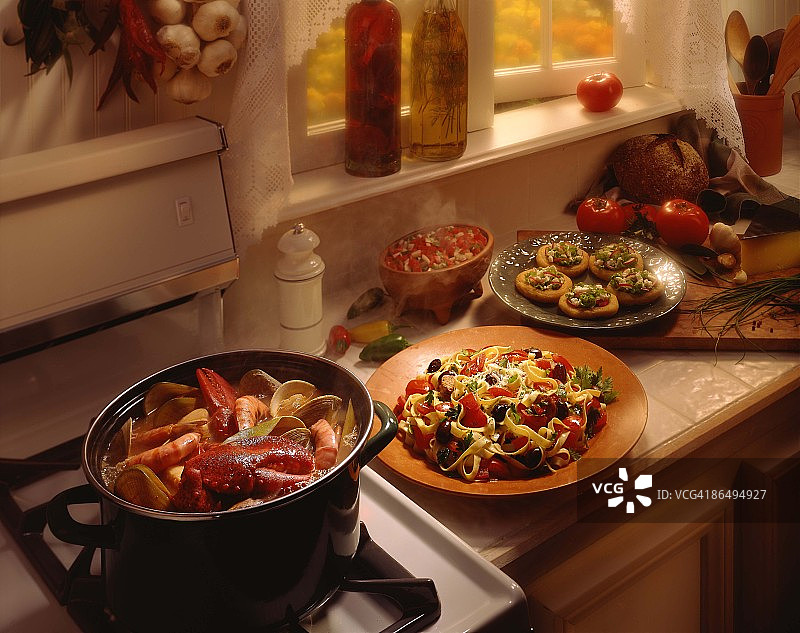 厨房烹饪美食图片素材