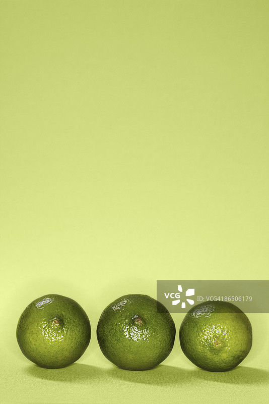 三个青柠图片素材